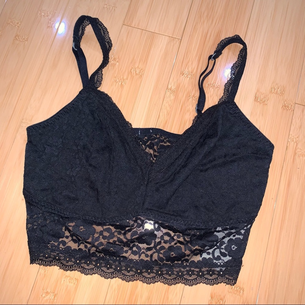 Gilly Hicks Black Lace Bralette
